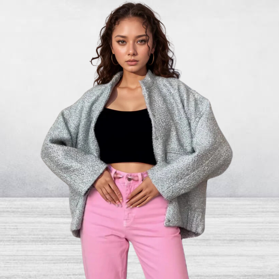 Avere | Women's Sparkle Bomber Jacket