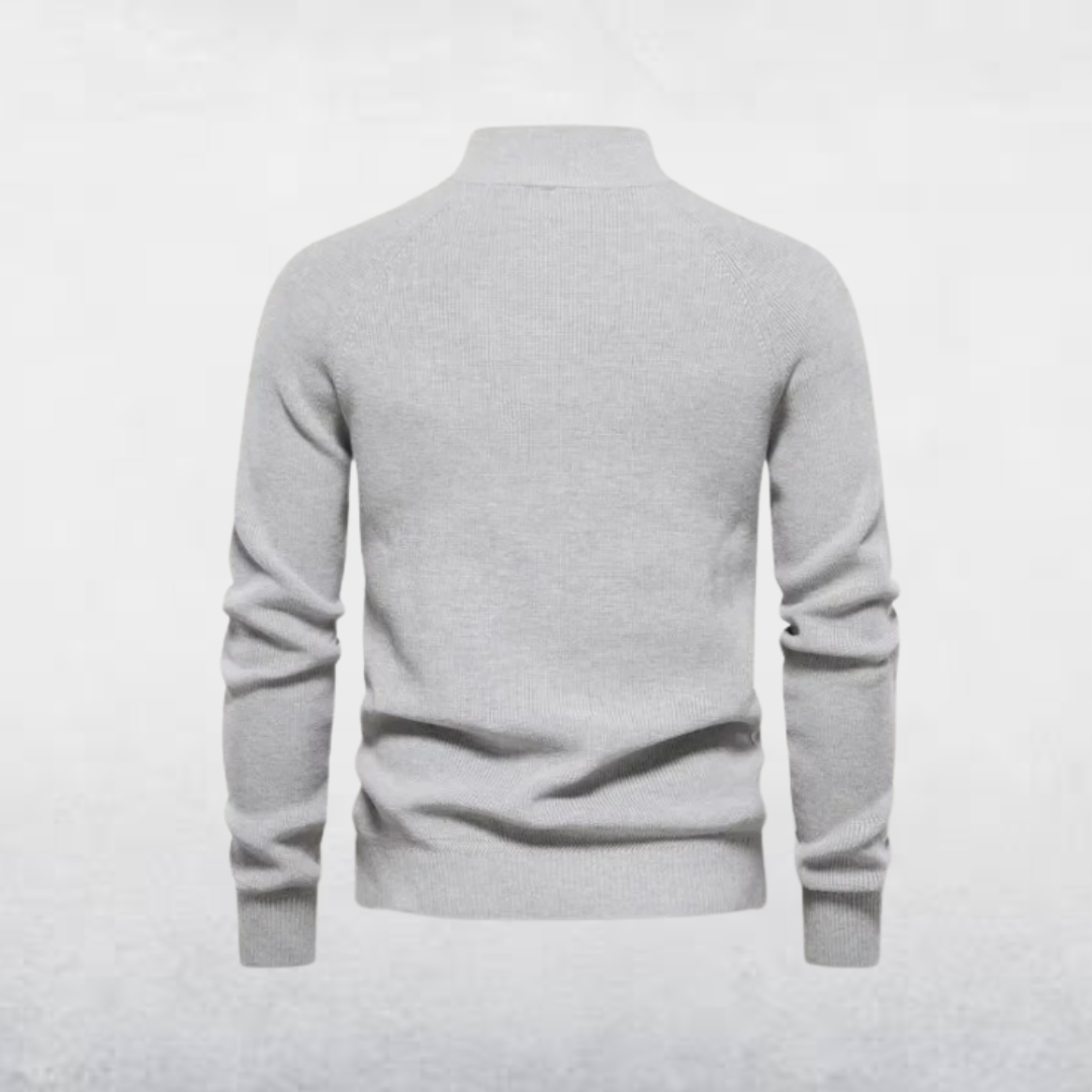 Avere | Men's Warm Quarter-Zip Sweater