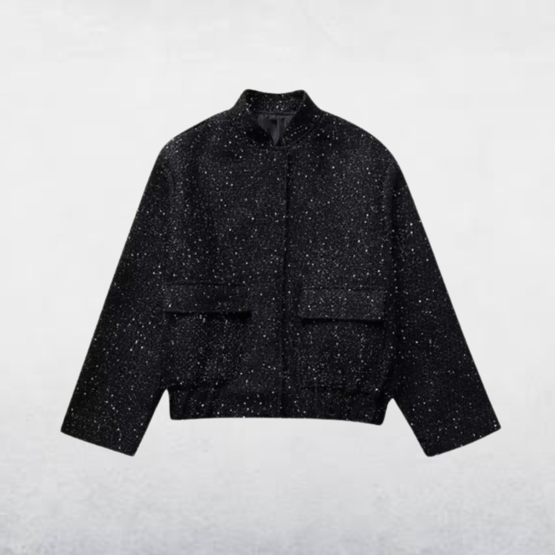 Avere | Women's Sparkle Bomber Jacket