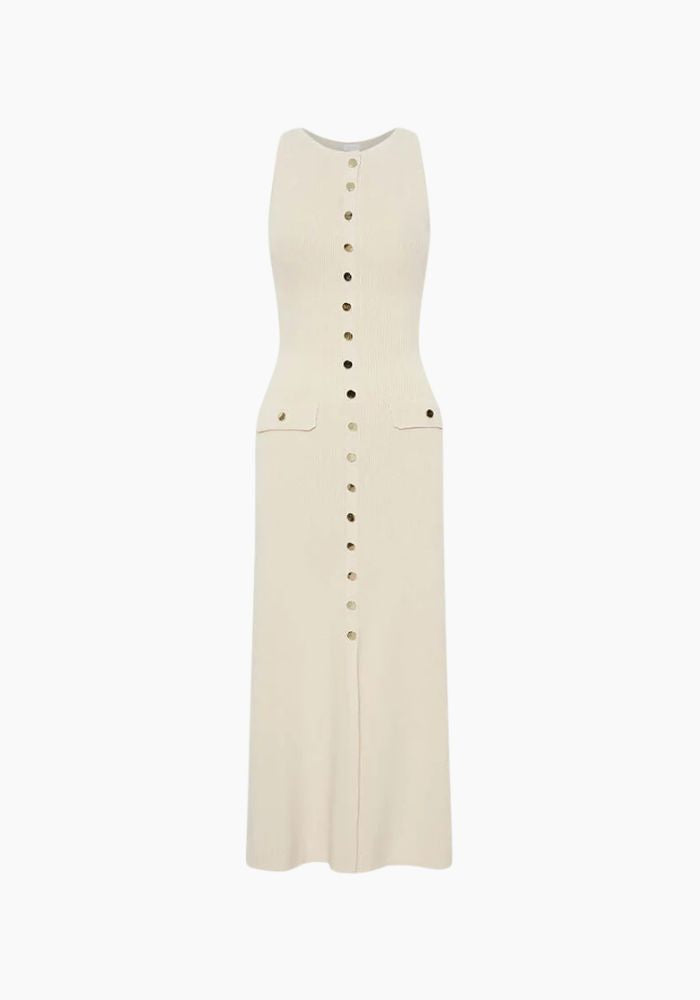 Alba - Maxi Dress Elegant And Romantic Design-Dresses-Beige-S-Avere-Official