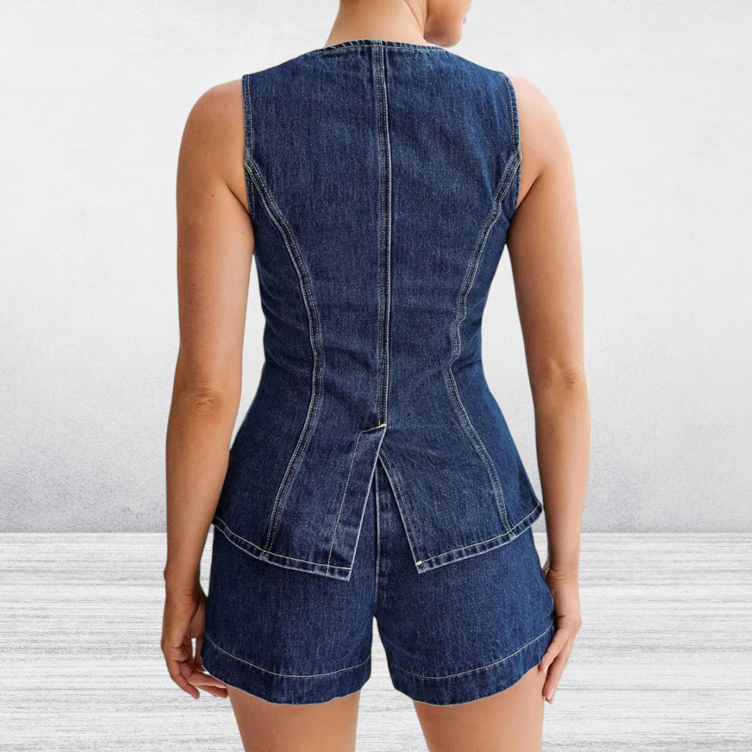 Avere | Women's Casual Denim 2 Piece Set